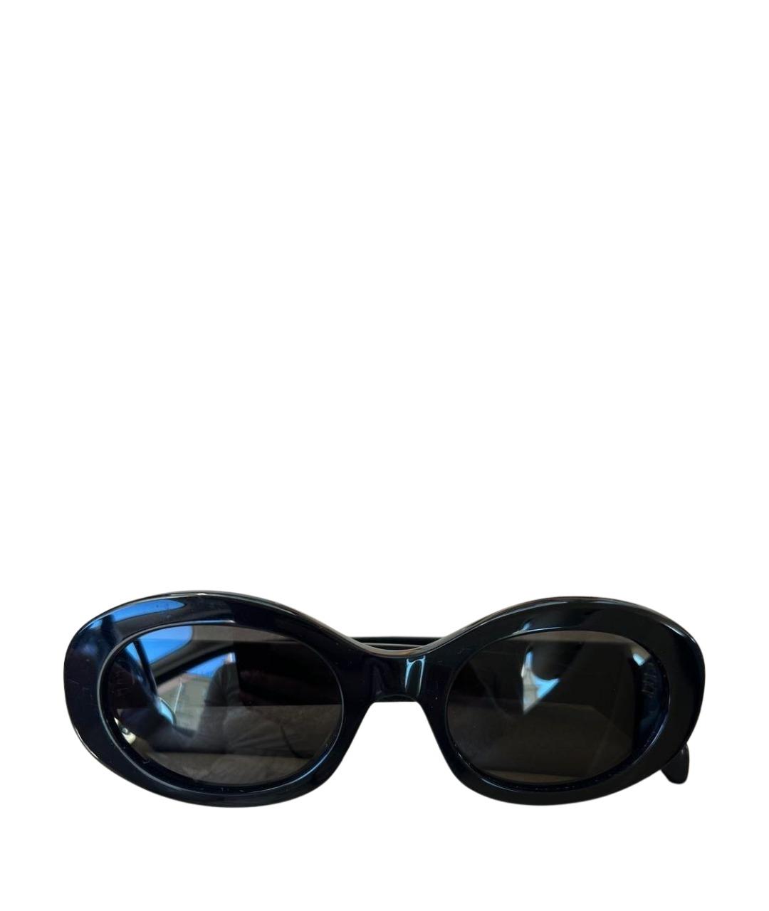 CELINE Черные пластиковые солнцезащитные очки, фото 1