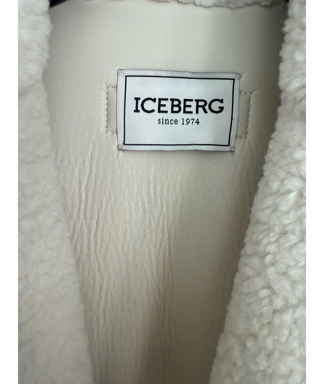 ICEBERG Белая меховая шуба, фото 5