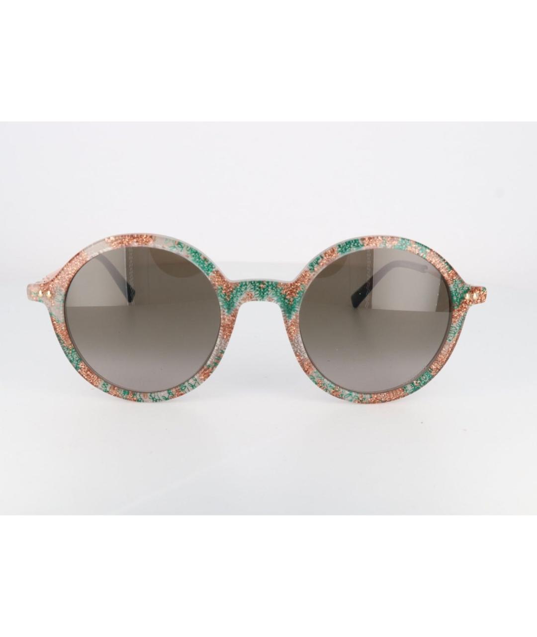 MISSONI Мульти пластиковые солнцезащитные очки, фото 2
