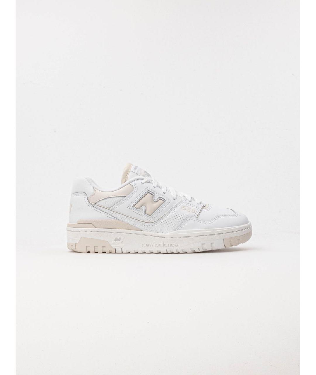 NEW BALANCE Белые кожаные кеды, фото 4