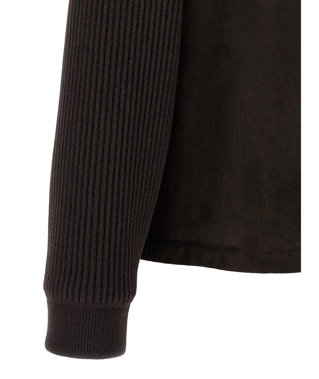 BRIONI Коричневая кожаная куртка, фото 4