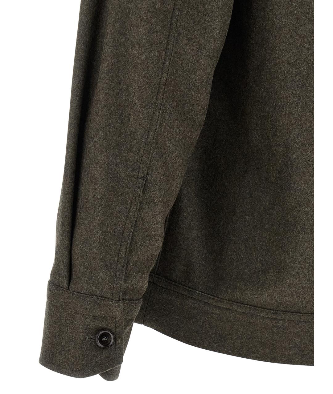 BRIONI Коричневая шерстяная куртка, фото 4