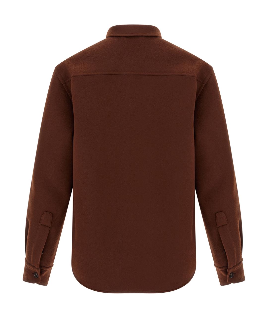 BRIONI Коричневая шерстяная куртка, фото 2