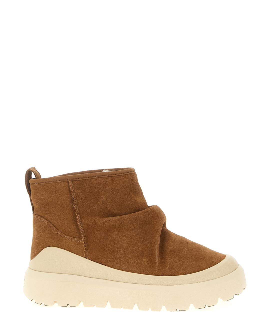 UGG AUSTRALIA Коричневые замшевые ботинки, фото 1