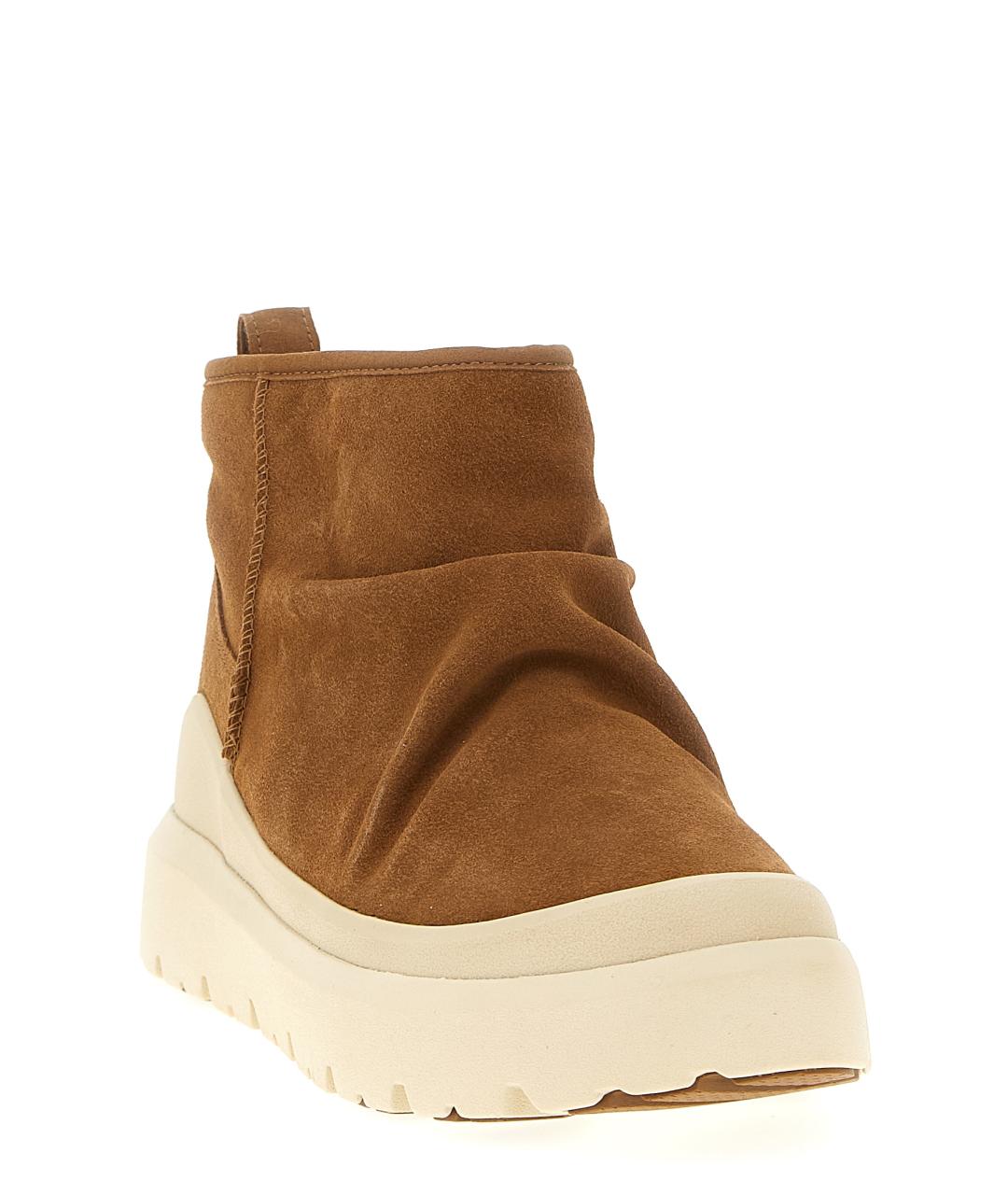 UGG AUSTRALIA Коричневые замшевые ботинки, фото 2