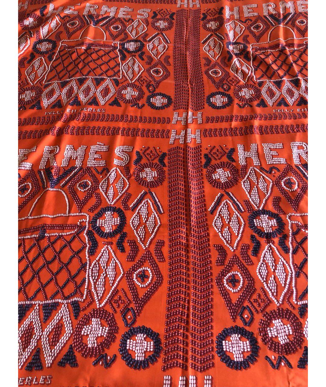 HERMES Шелковый платок, фото 3