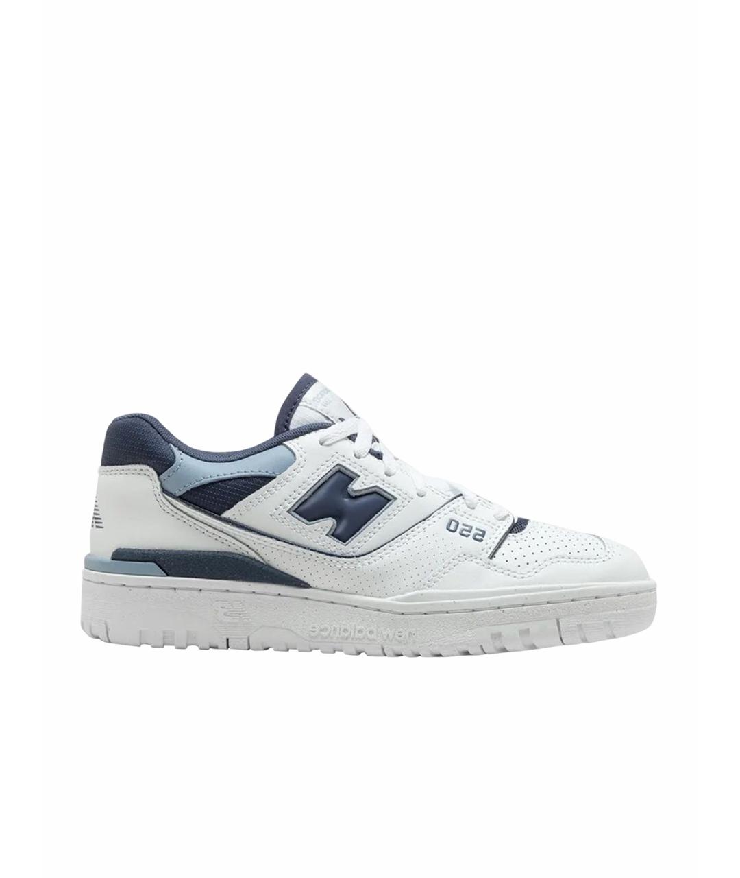NEW BALANCE Белые кожаные кеды, фото 1