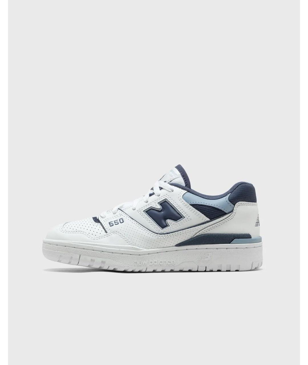 NEW BALANCE Белые кожаные кеды, фото 7