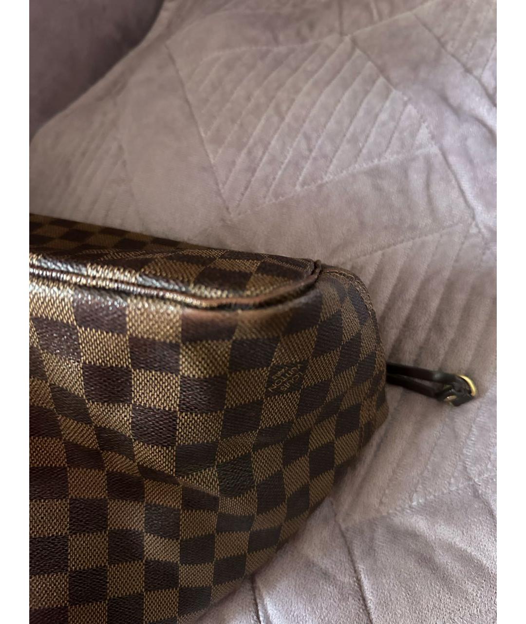 LOUIS VUITTON Коричневая сумка тоут, фото 6