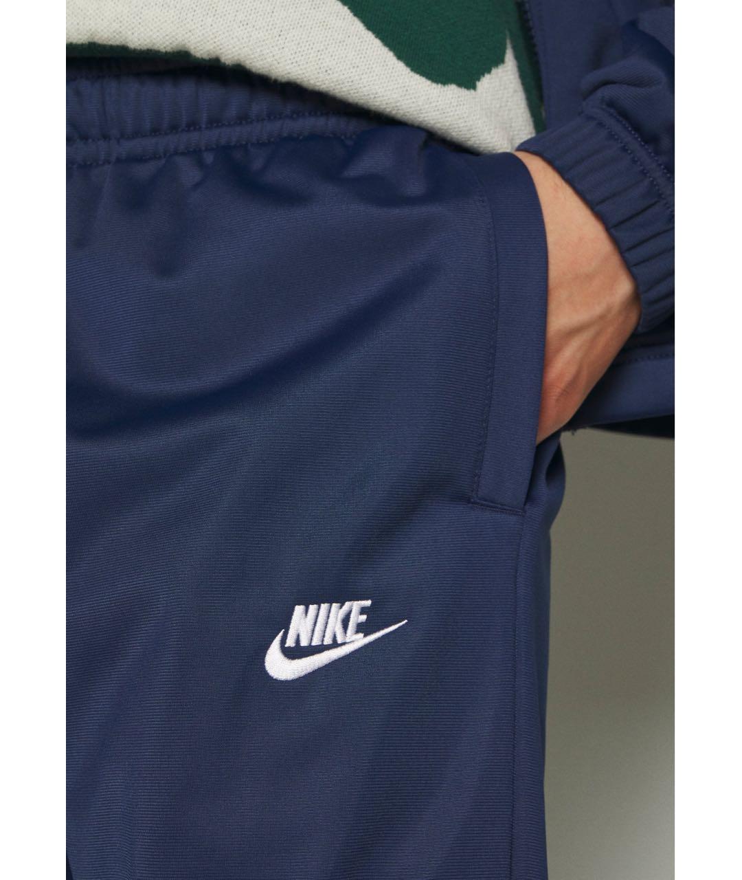 NIKE Темно-синий полиэстеровый спортивный костюм, фото 5