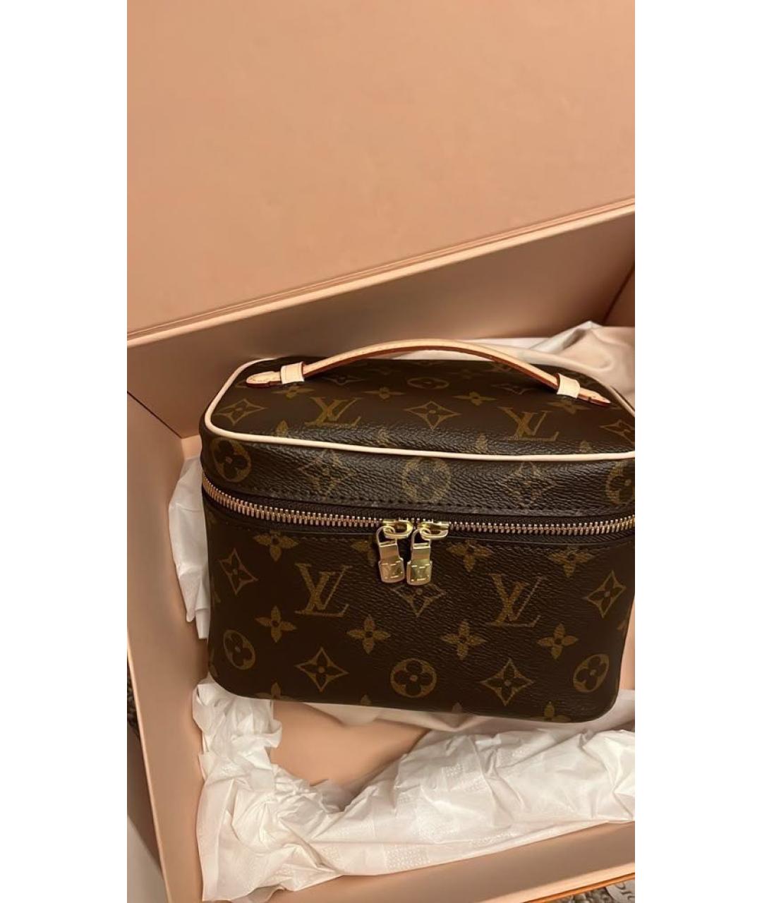 LOUIS VUITTON Коричневая сумка через плечо, фото 6