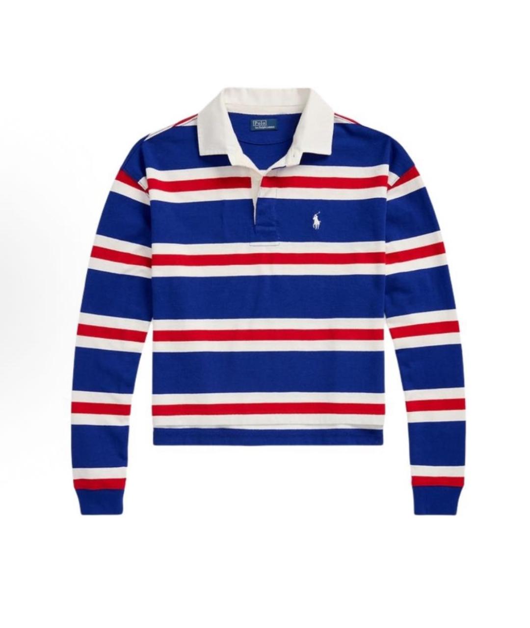POLO RALPH LAUREN Синяя хлопковая рубашка, фото 1