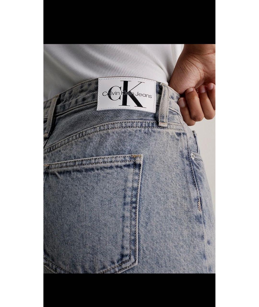 CALVIN KLEIN Деним юбка макси, фото 3