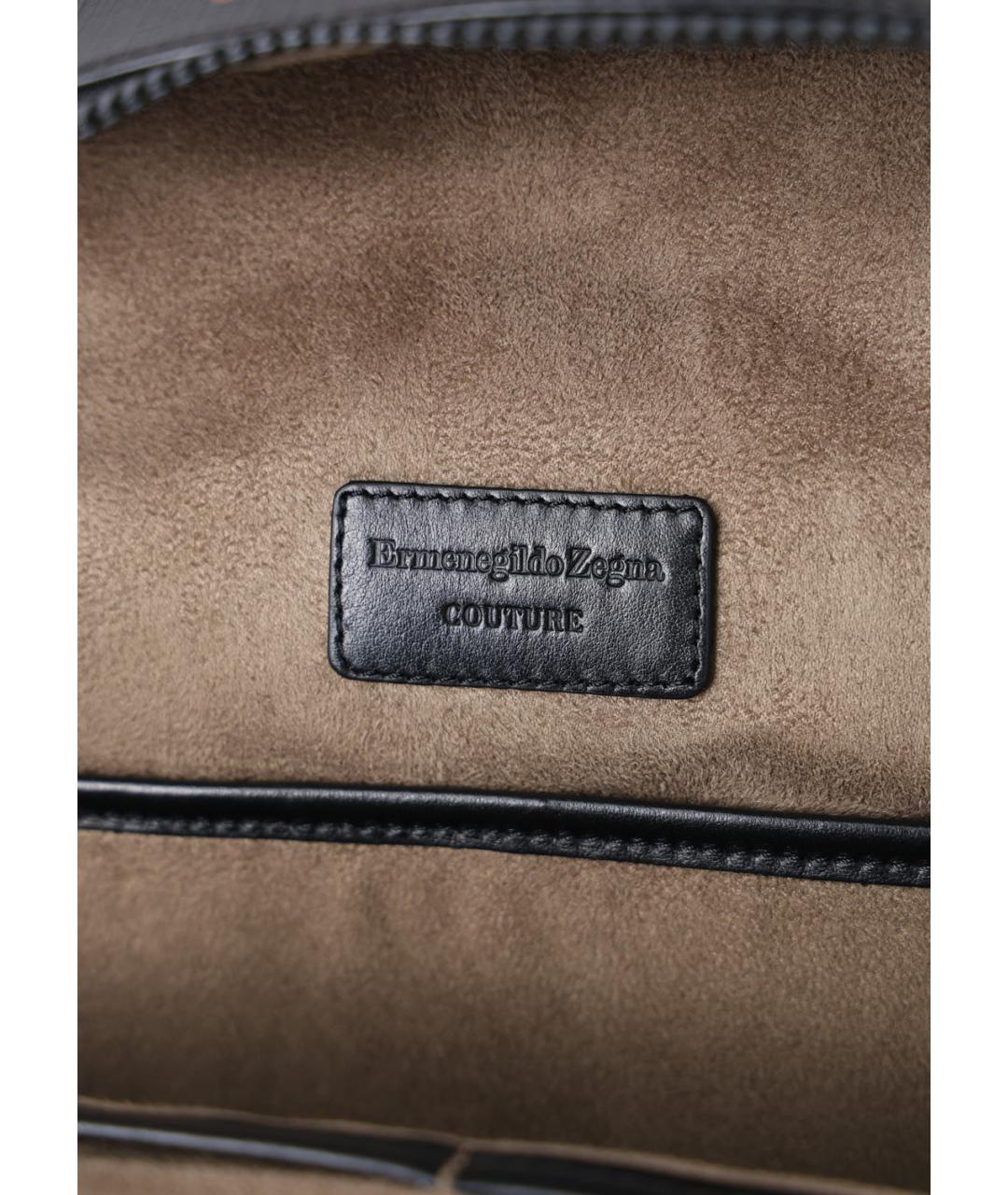 ERMENEGILDO ZEGNA XXX Коричневый рюкзак, фото 6