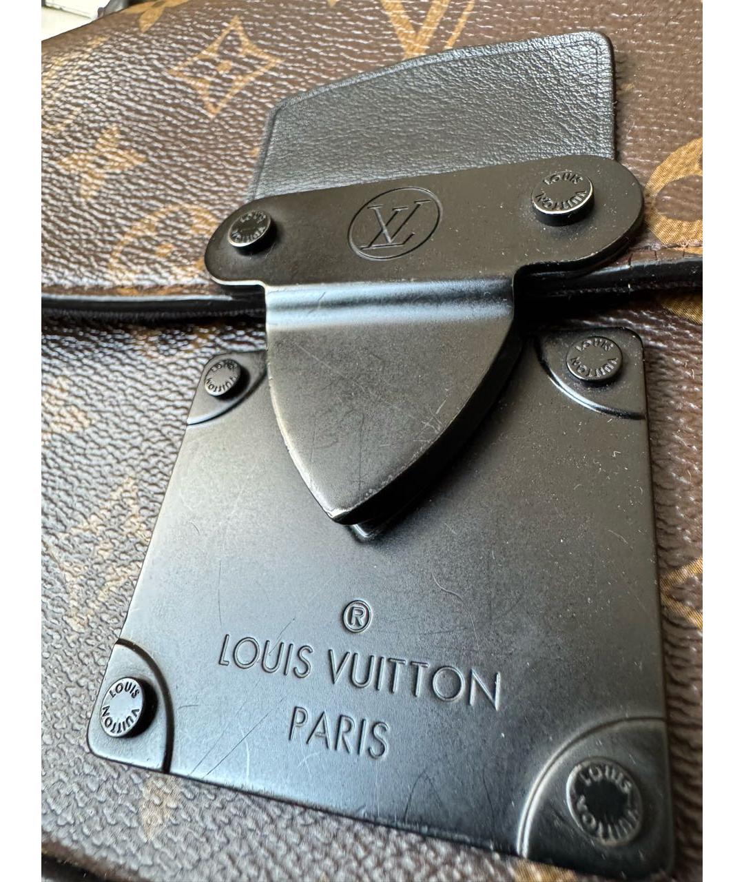 LOUIS VUITTON Коричневая сумка через плечо, фото 8