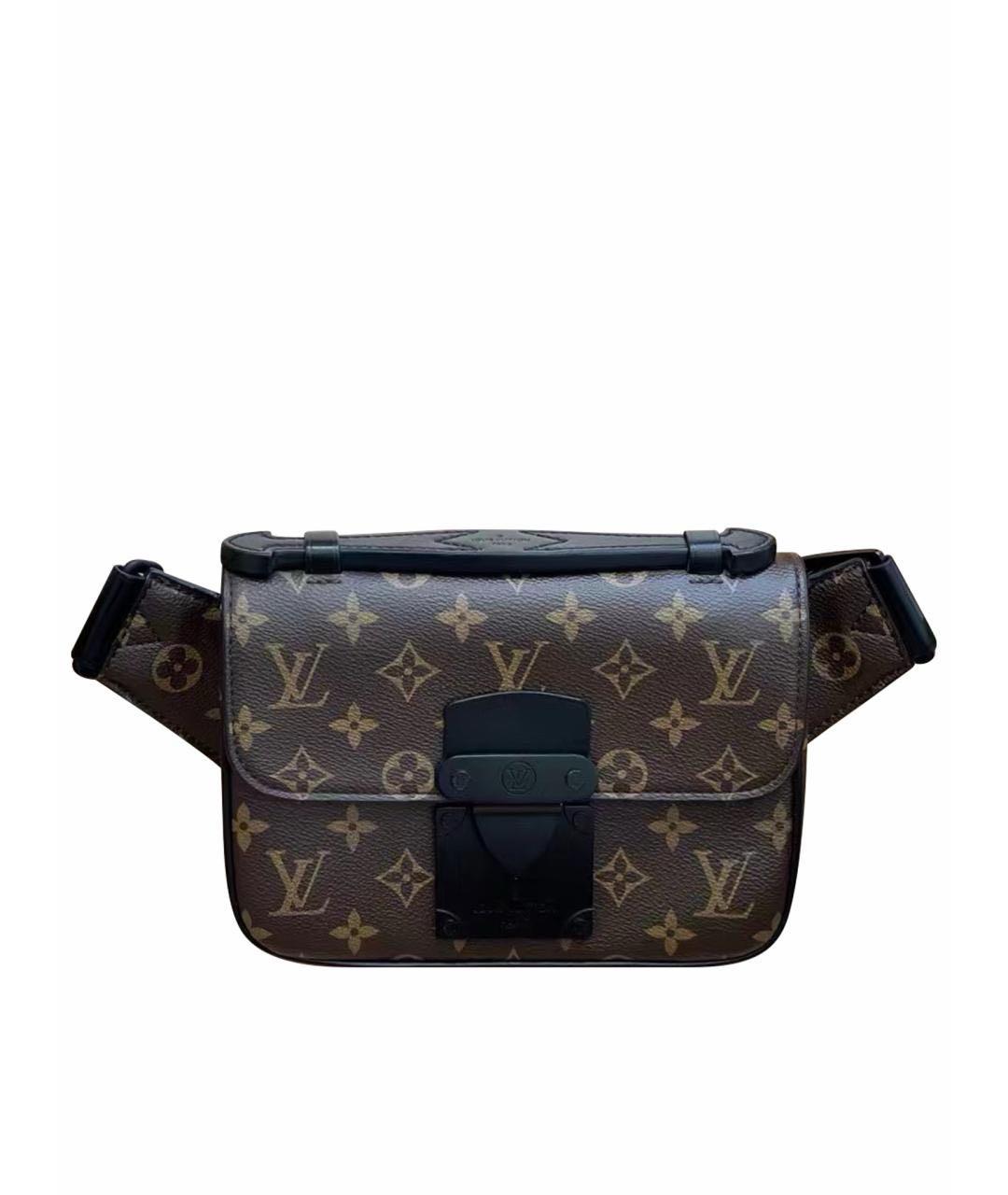 LOUIS VUITTON Коричневая сумка через плечо, фото 1