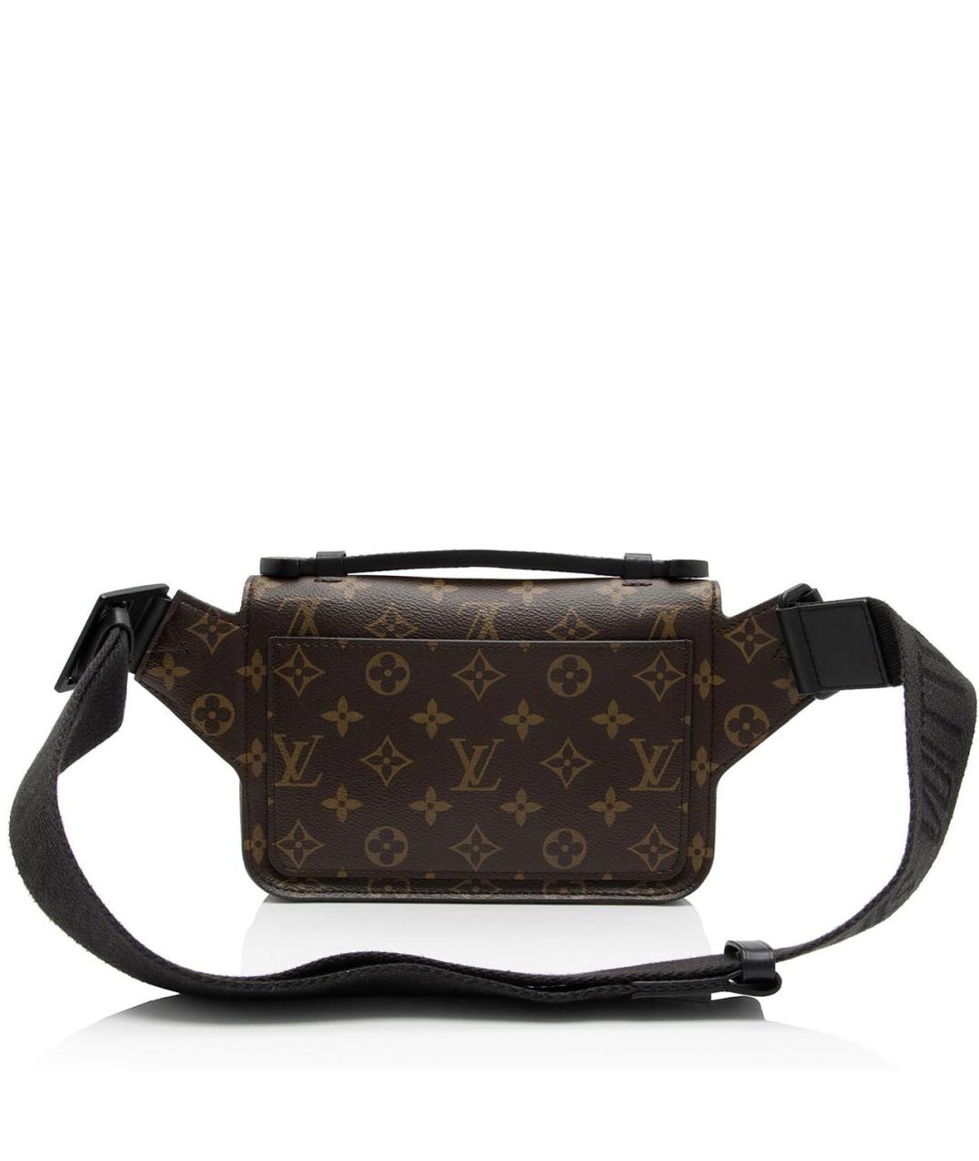 LOUIS VUITTON Коричневая сумка через плечо, фото 3
