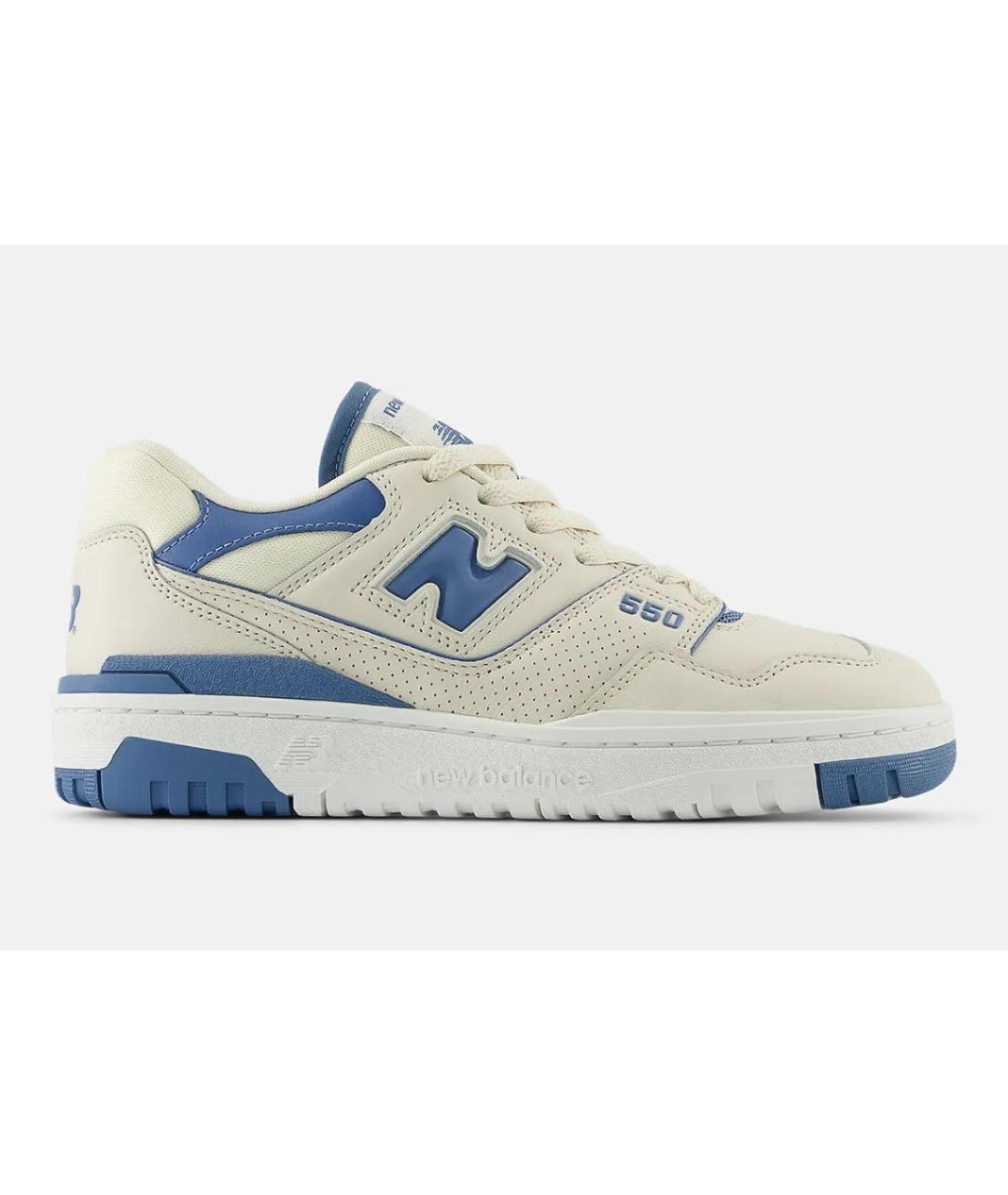 NEW BALANCE Бежевые кожаные кеды, фото 6