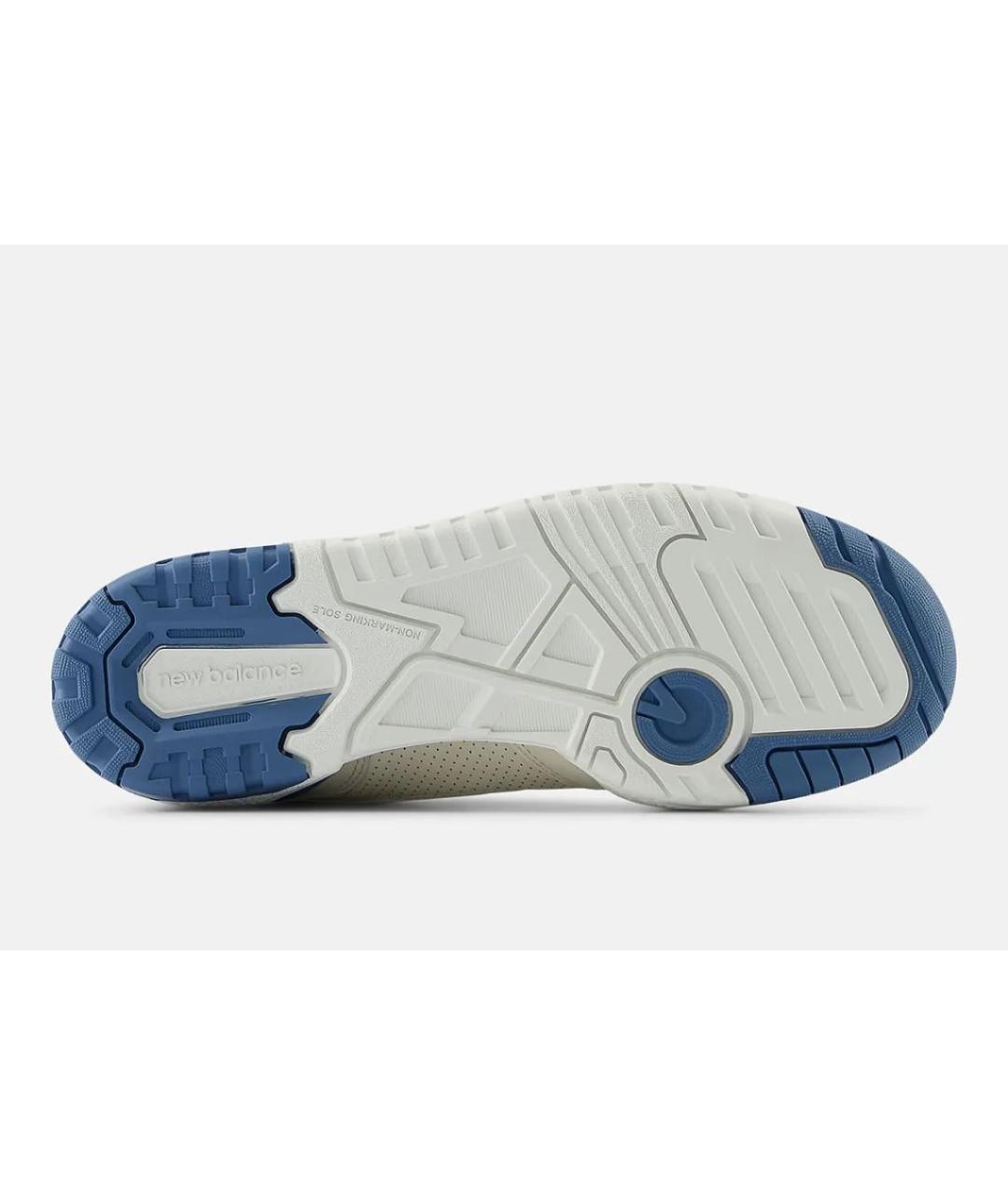 NEW BALANCE Бежевые кожаные кеды, фото 4