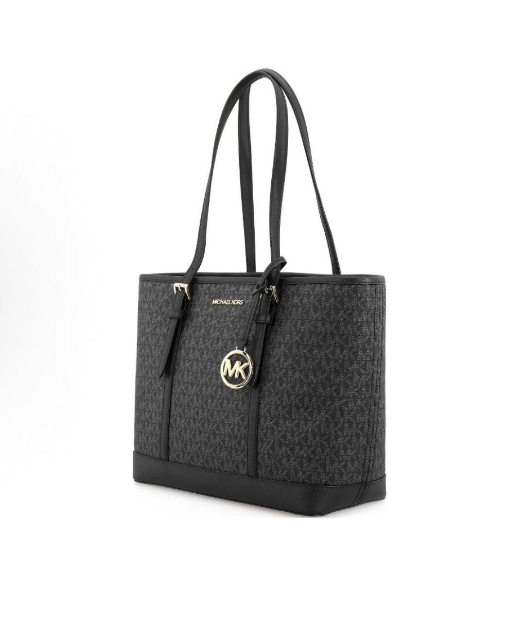 MICHAEL KORS Черная сумка тоут, фото 2