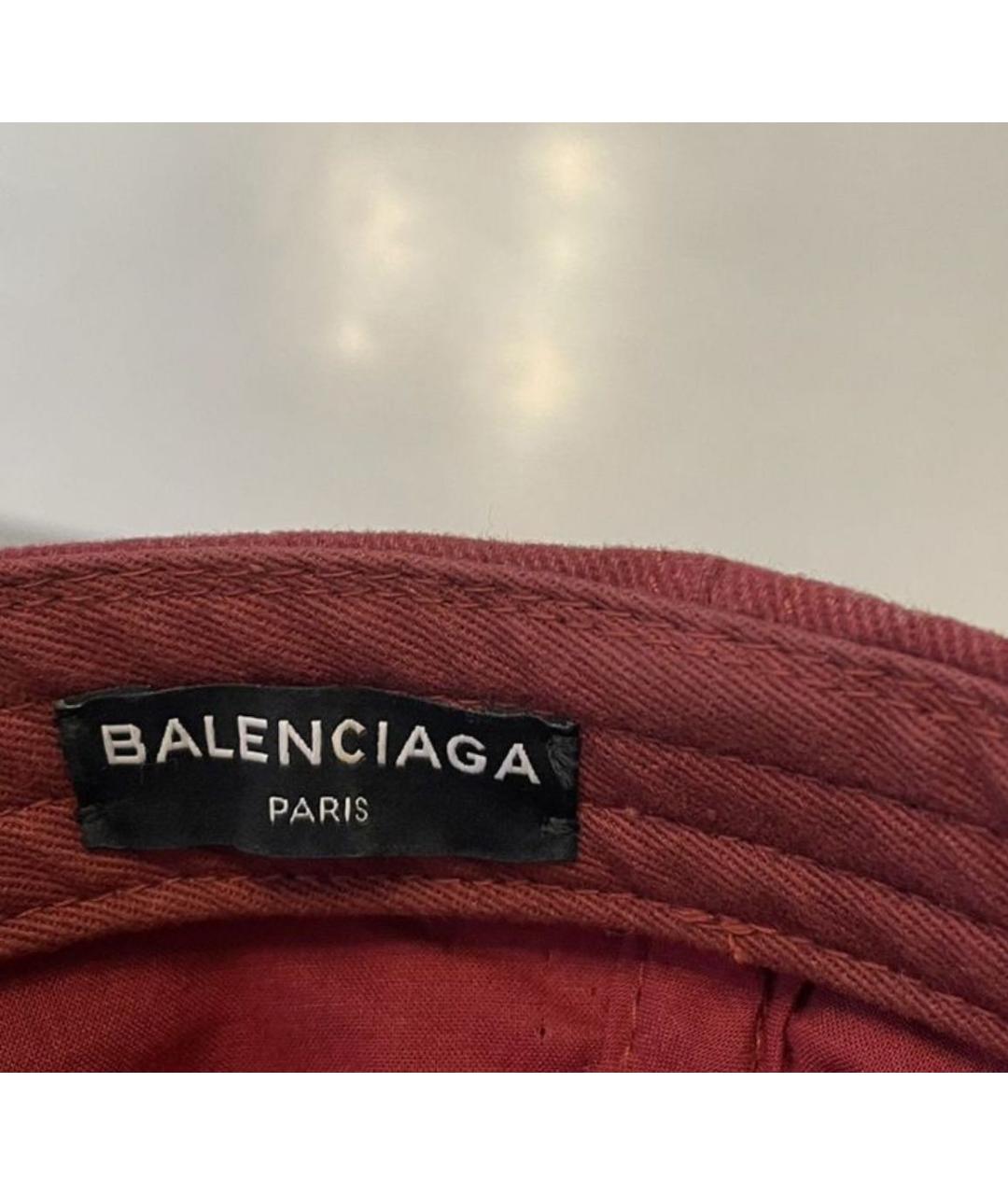 BALENCIAGA Красная кепка/бейсболка, фото 2