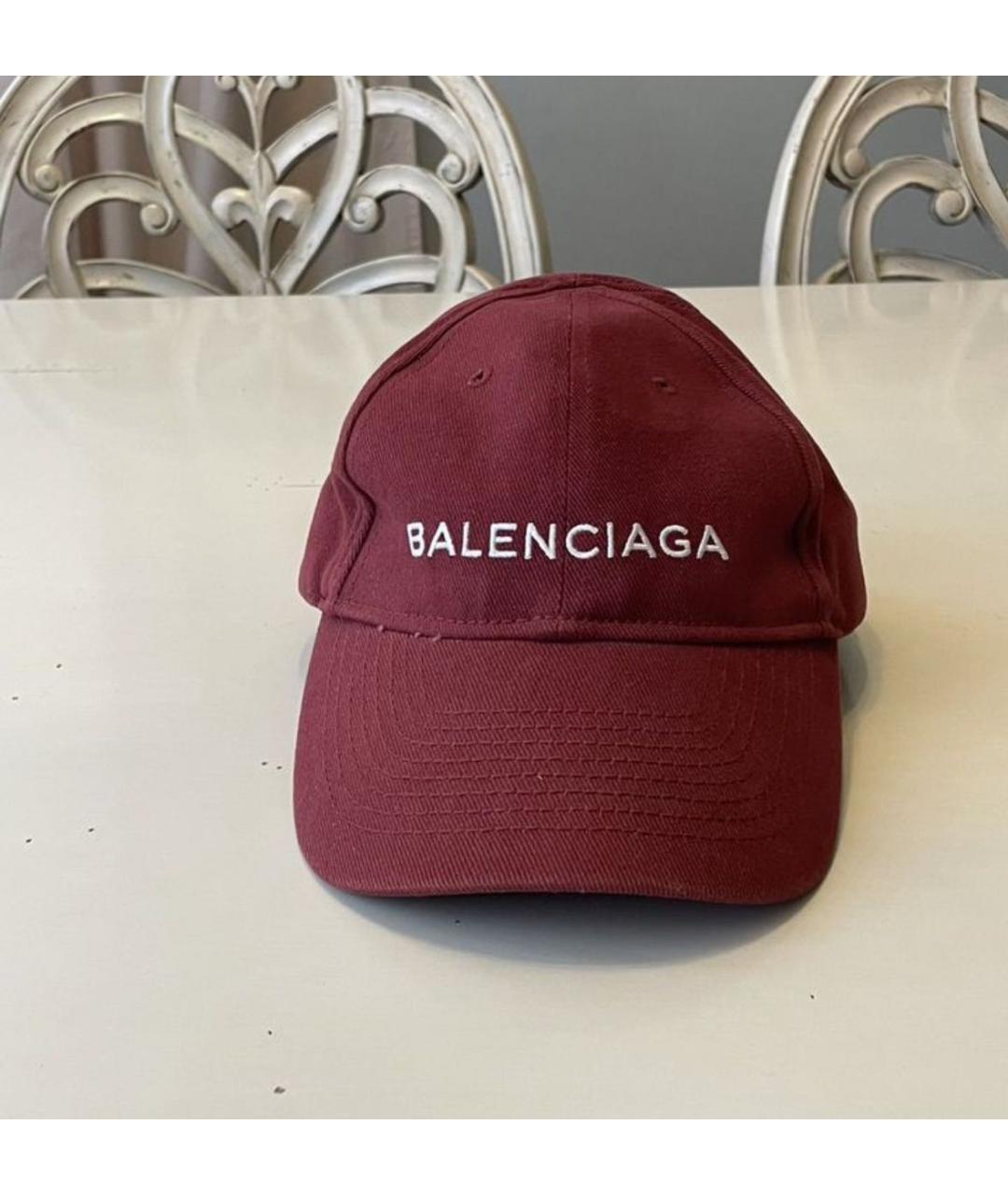 BALENCIAGA Красная кепка/бейсболка, фото 3