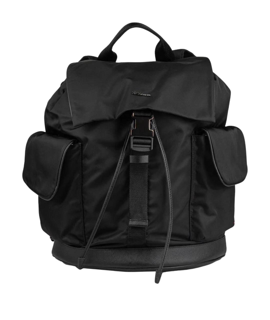 KITON Черный синтетический рюкзак, фото 1