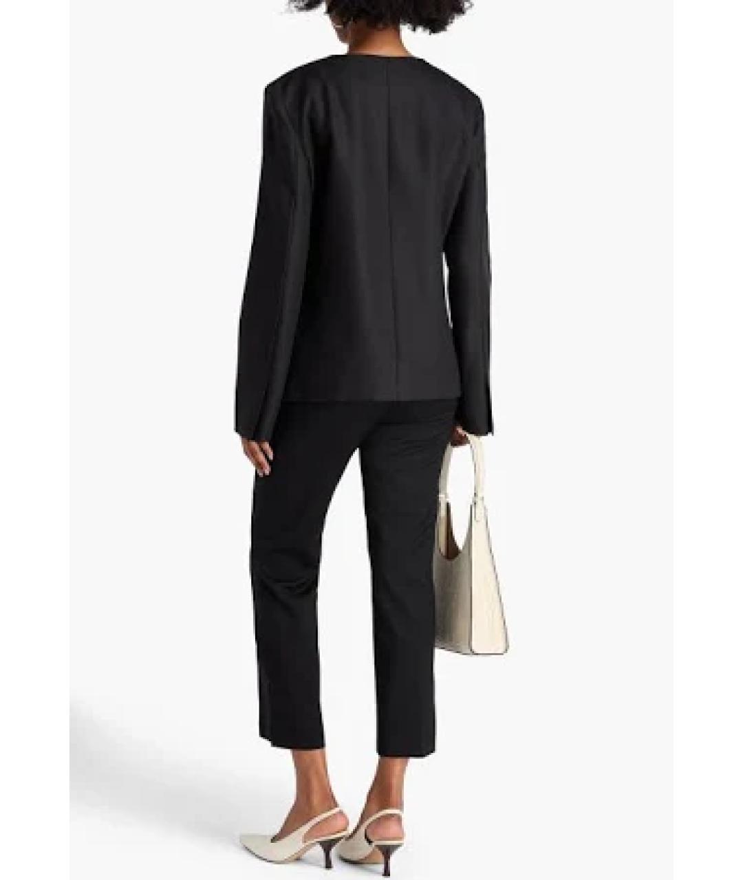 LOULOU STUDIO Черный жакет/пиджак, фото 2