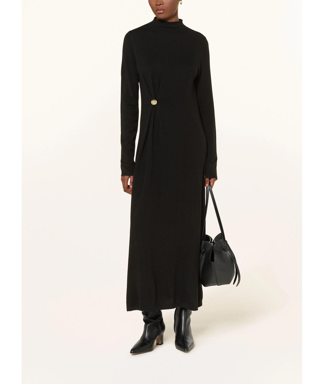 LOULOU STUDIO Черное платье, фото 2