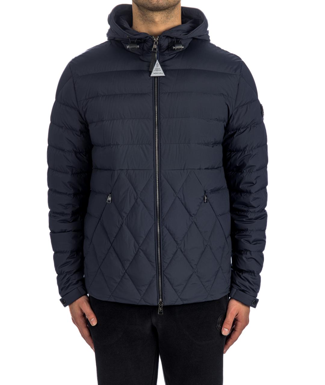 MONCLER Темно-синяя куртка, фото 2
