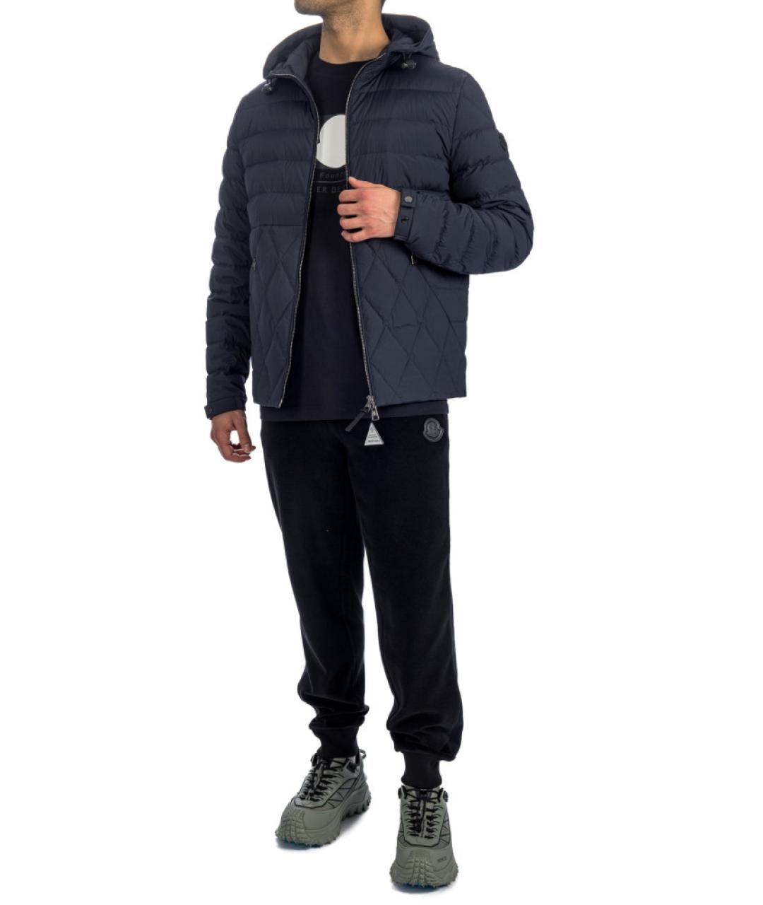 MONCLER Темно-синяя куртка, фото 3