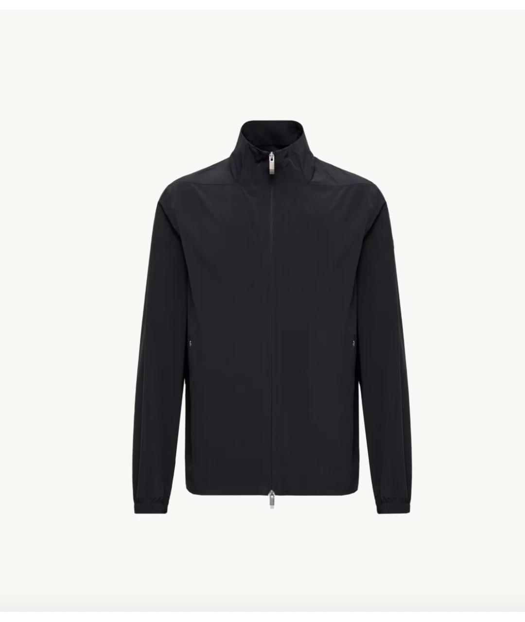 MONCLER Черная полиамидовая куртка, фото 6