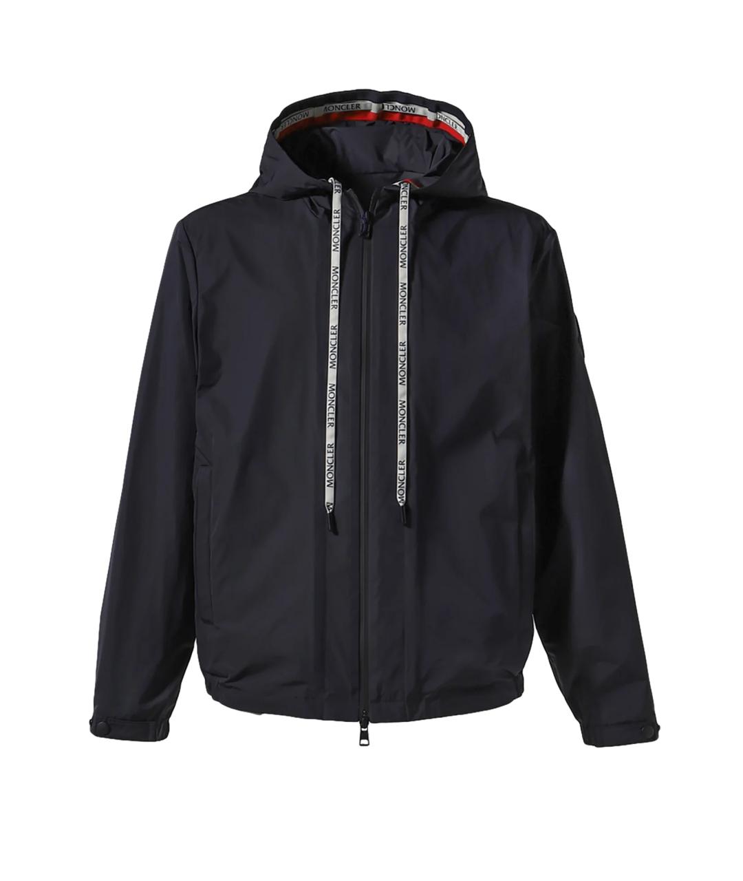 MONCLER Черная полиамидовая куртка, фото 1