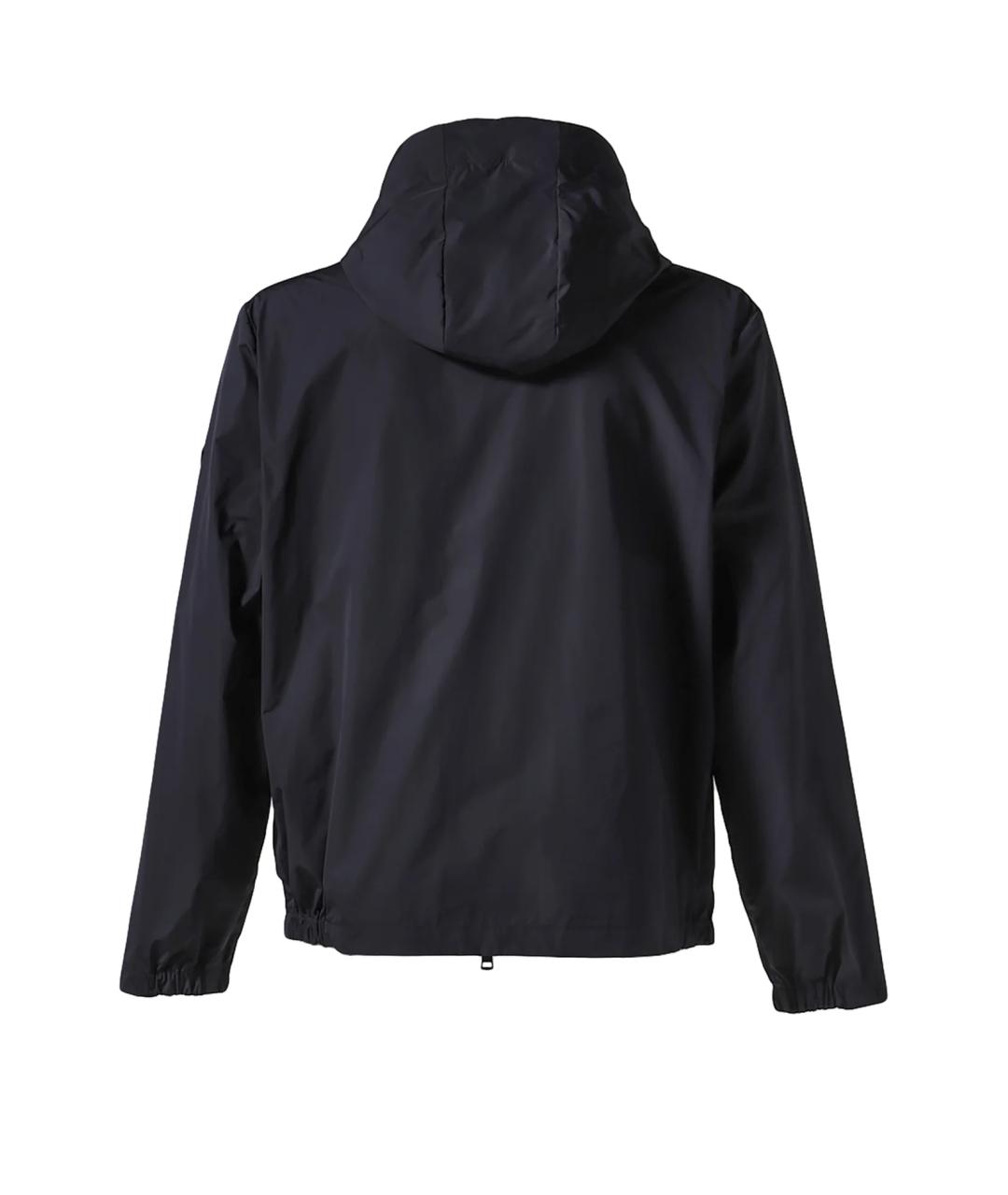 MONCLER Черная полиамидовая куртка, фото 4