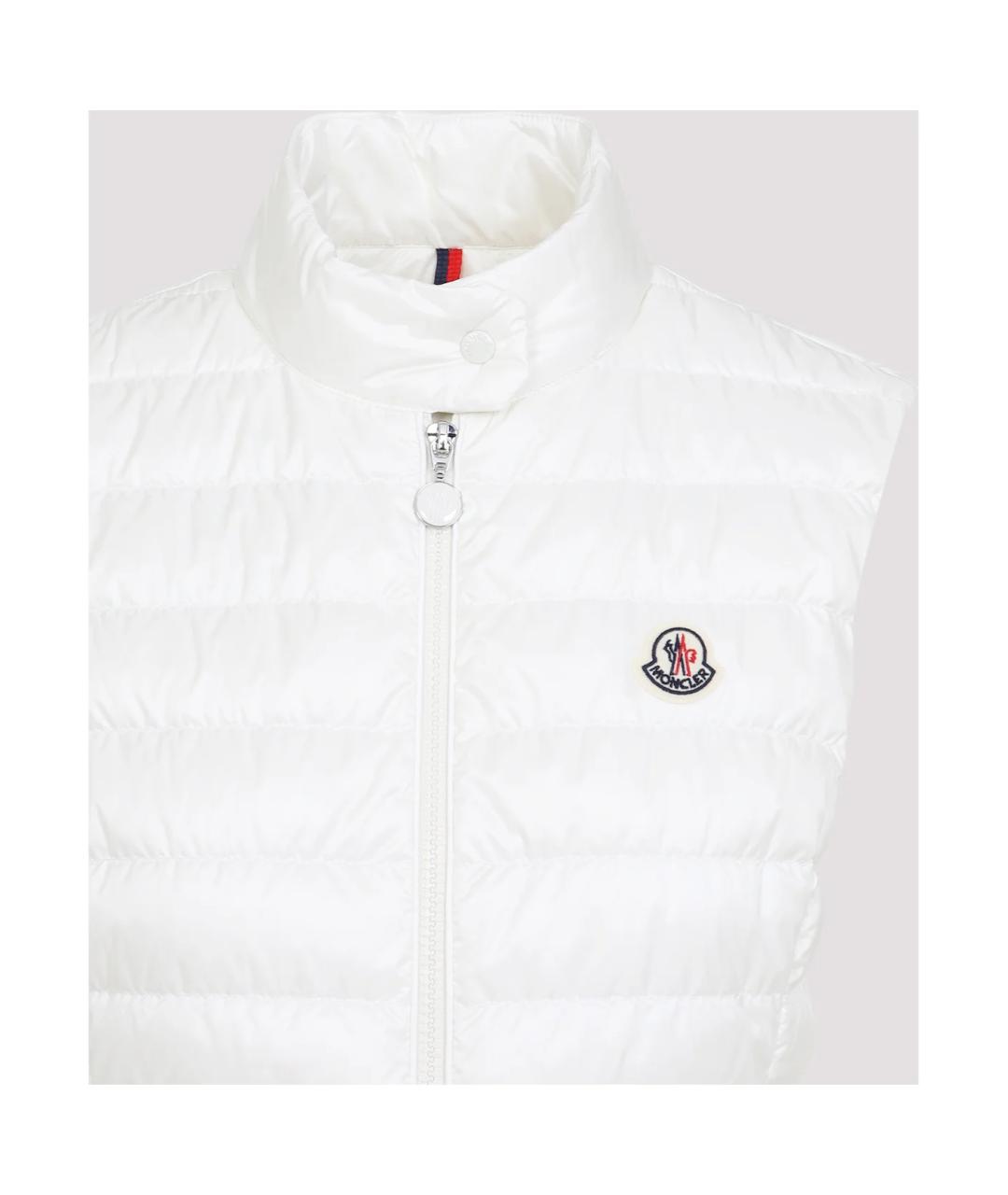 MONCLER Белый жилет, фото 3