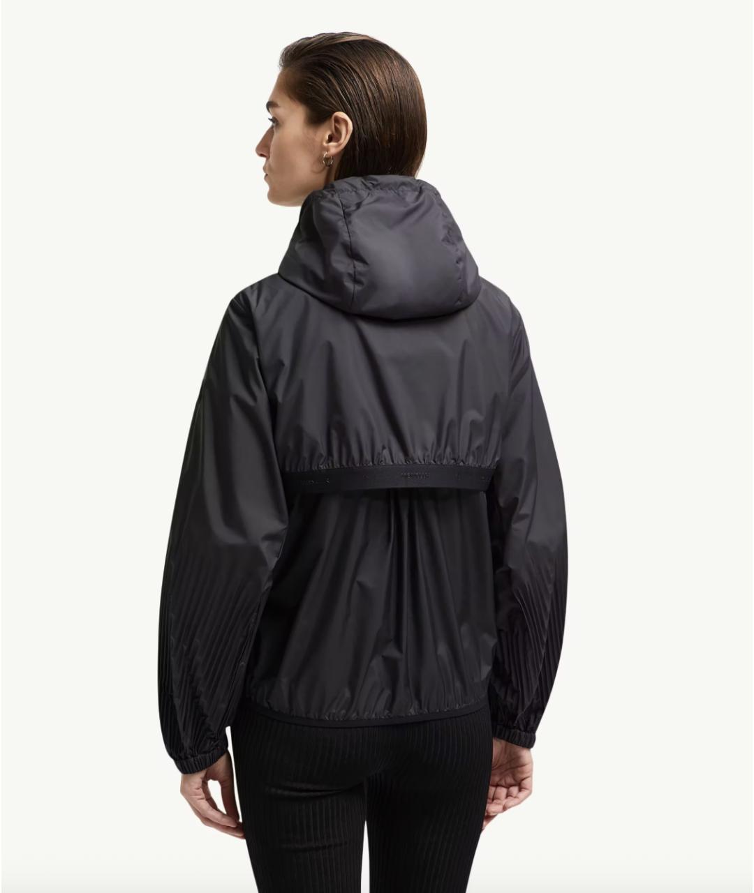 MONCLER Черная полиамидовая куртка, фото 5