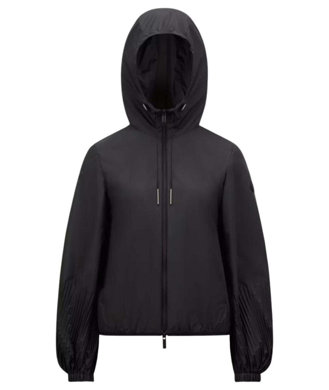 MONCLER Черная полиамидовая куртка, фото 1