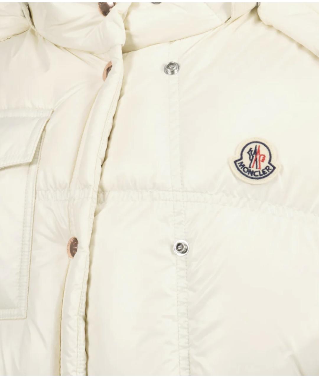 MONCLER Белый жилет, фото 3