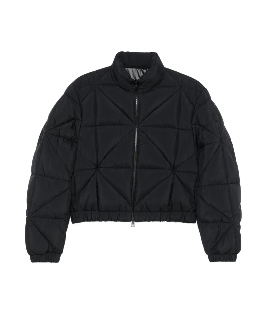 MONCLER Черная полиамидовая куртка, фото 1