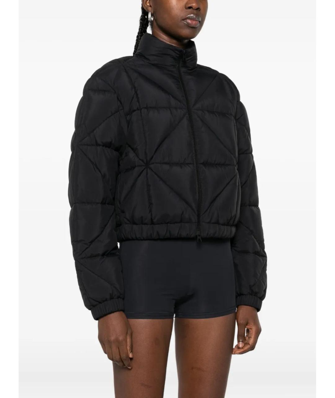 MONCLER Черная полиамидовая куртка, фото 3