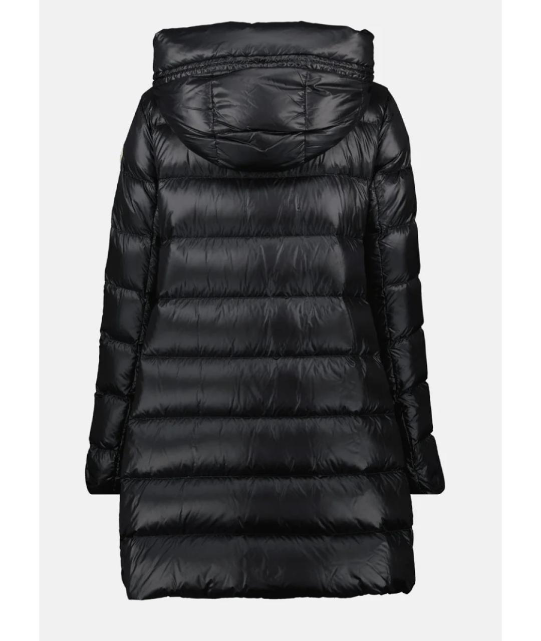 MONCLER Черный пуховик, фото 2