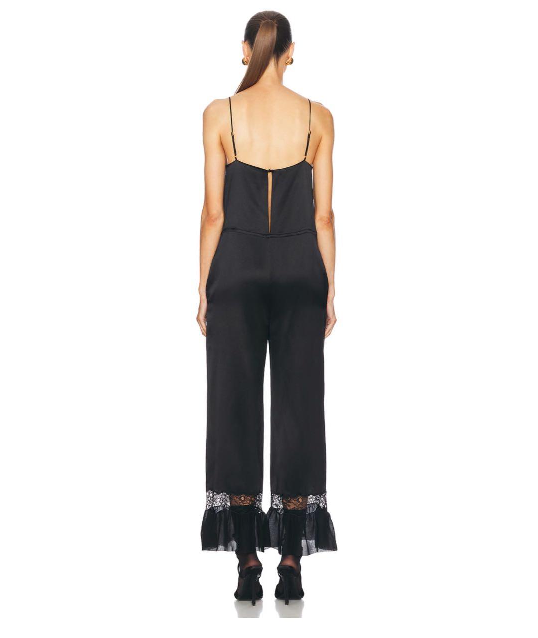 SAINT LAURENT Черный комбинезон, фото 3