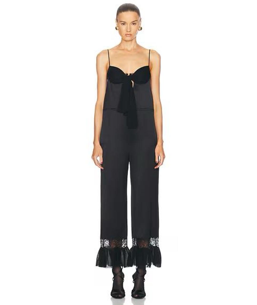 SAINT LAURENT Черный комбинезон, фото 2