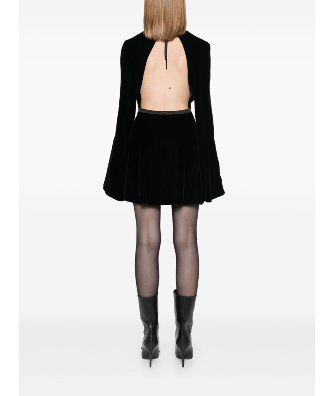 SAINT LAURENT Черное платье, фото 3