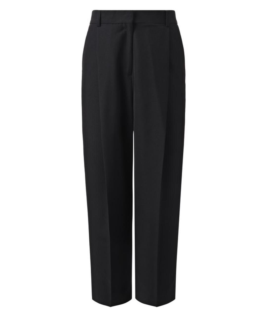 TOTEME Черные прямые брюки, фото 1