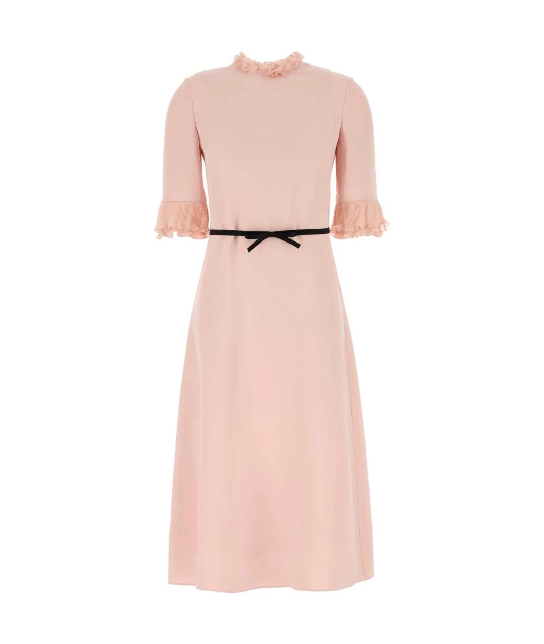 VALENTINO Розовое повседневное платье, фото 1