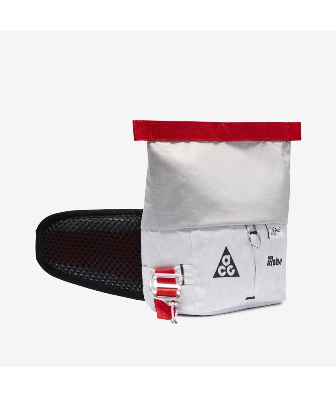 NIKE ACG Белая тканевая сумка на плечо, фото 4