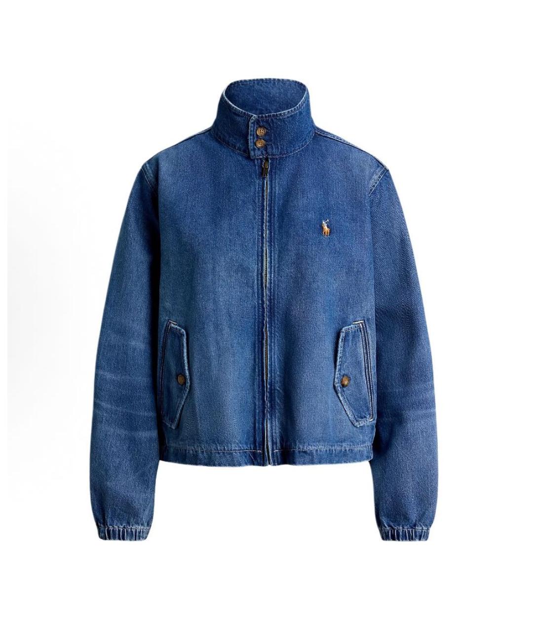 POLO RALPH LAUREN Синяя деним куртка, фото 1