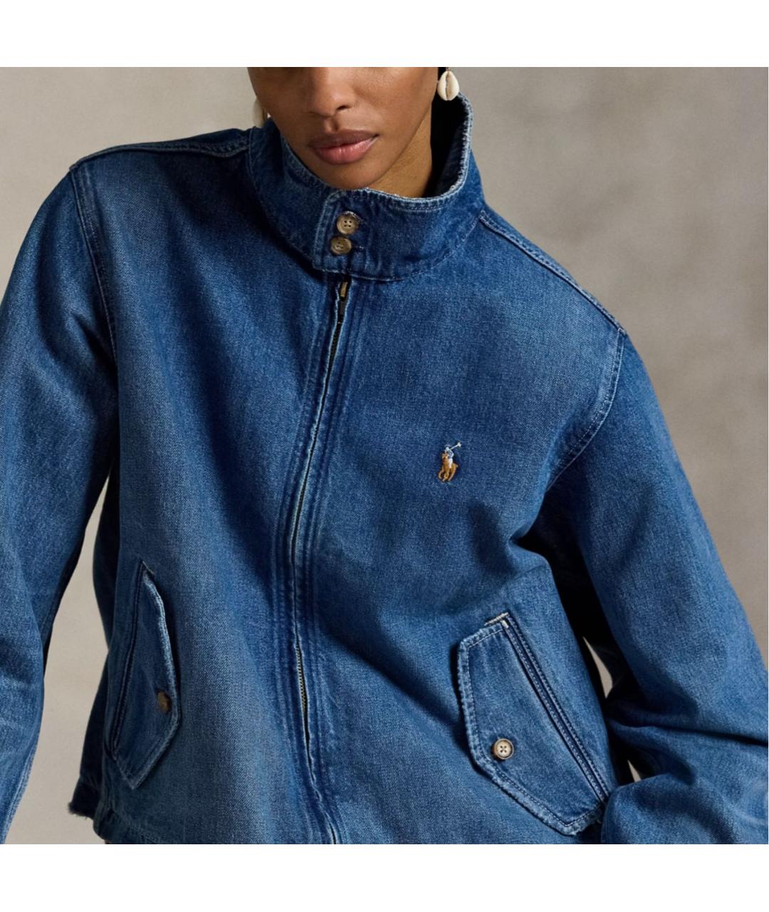 POLO RALPH LAUREN Синяя деним куртка, фото 5