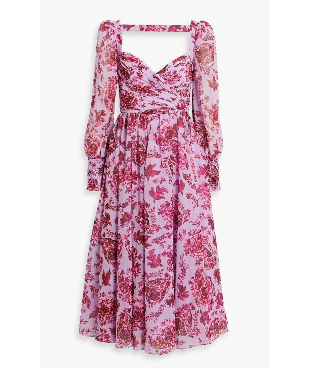 BADGLEY MISCHKA Розовое повседневное платье, фото 4
